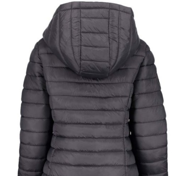 NWR Black Plus Size Canada Weather Gear Down Parka - Picture 4 of 5